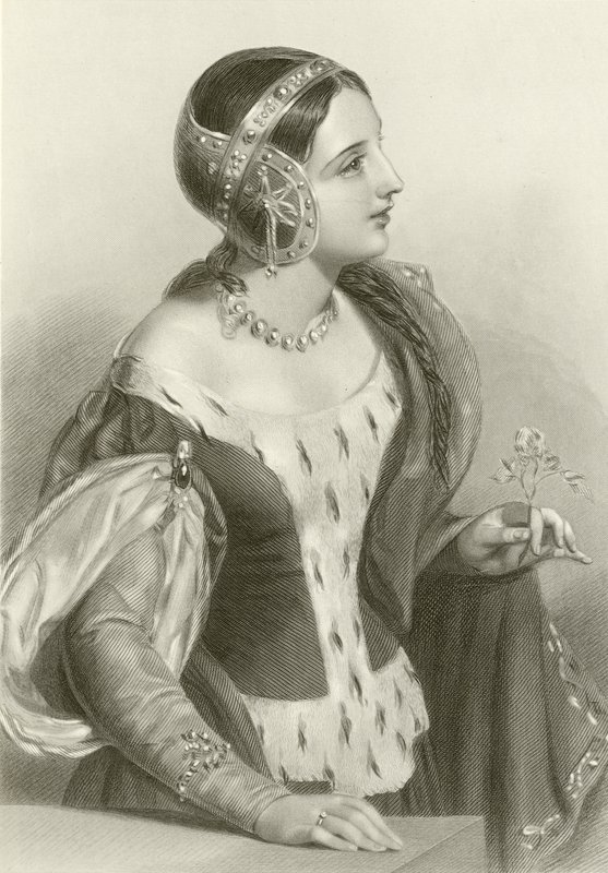 Isabella da França, rainha do rei Eduardo II de English School