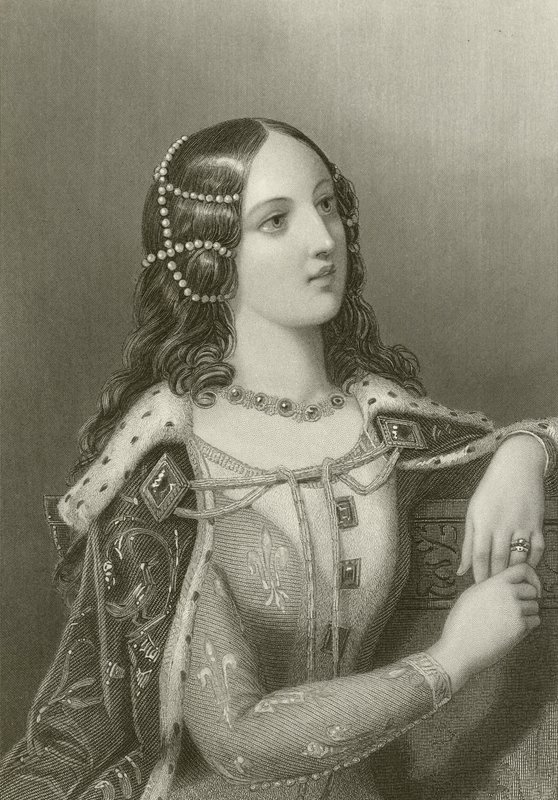 Isabella de Valois, 2ª esposa do rei Ricardo II de English School