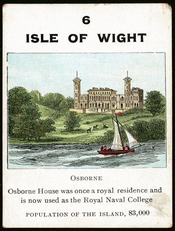 Isle of Wight (cor litho) de English School