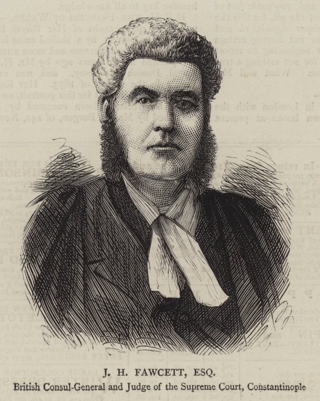 J H Fawcett, Esquire (gravura) de English School