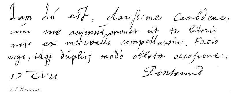 JJ Pontanus de English School