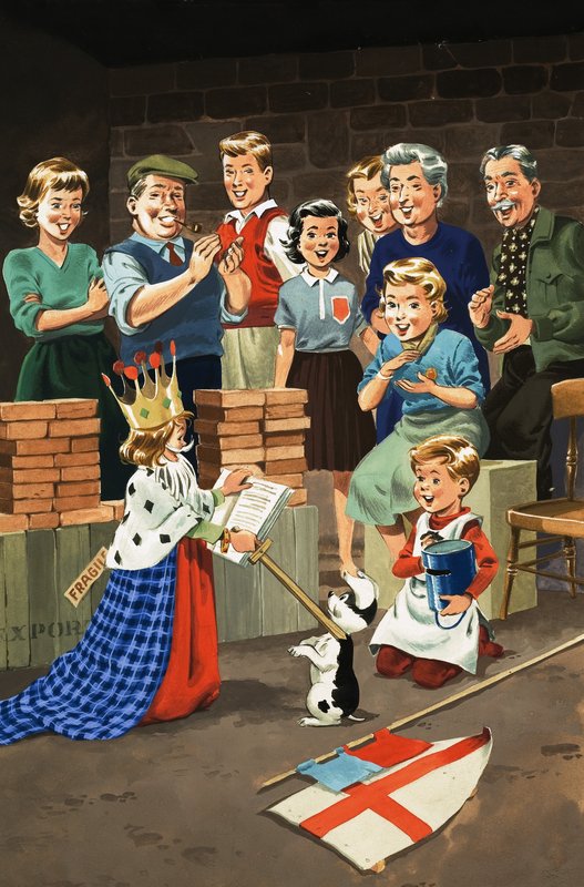 Jack e Jill e o velho castelo de English School