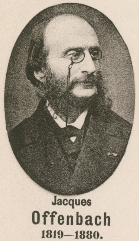 Jacques Offenbach (gravura) de English School