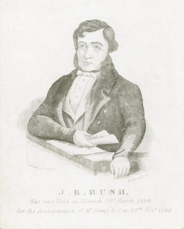 James Blomfield Rush, assassino de English School