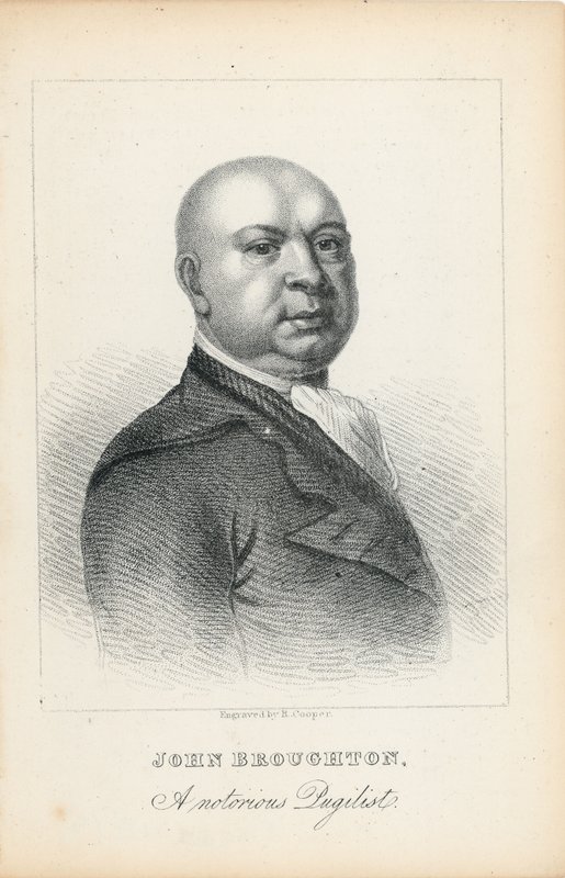 James Broughton, um notório pugilista de English School
