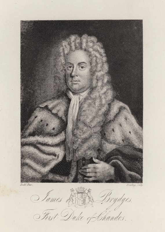 James Brydges, Duque de Chandos (gravura) de English School