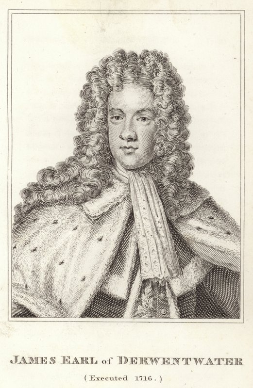 James Earl of Derwentwater, executado em 1716 de English School