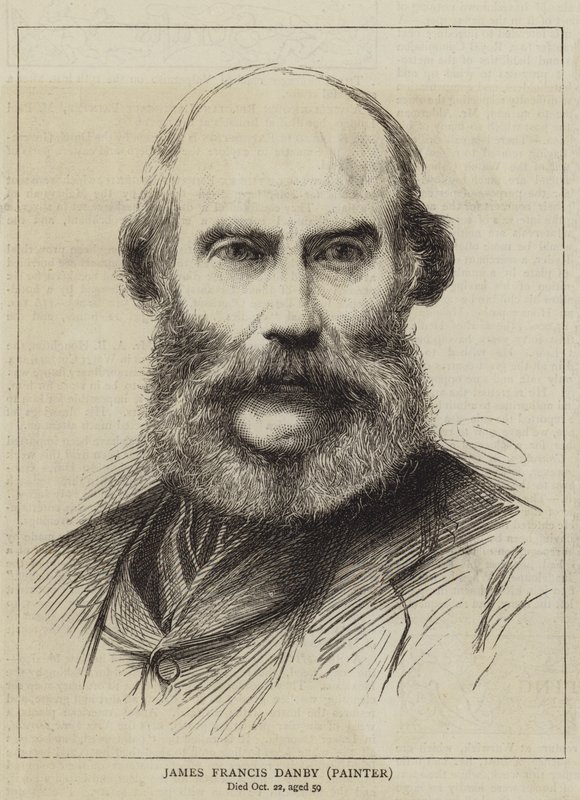James Francis Danby, Pintor (gravura) de English School
