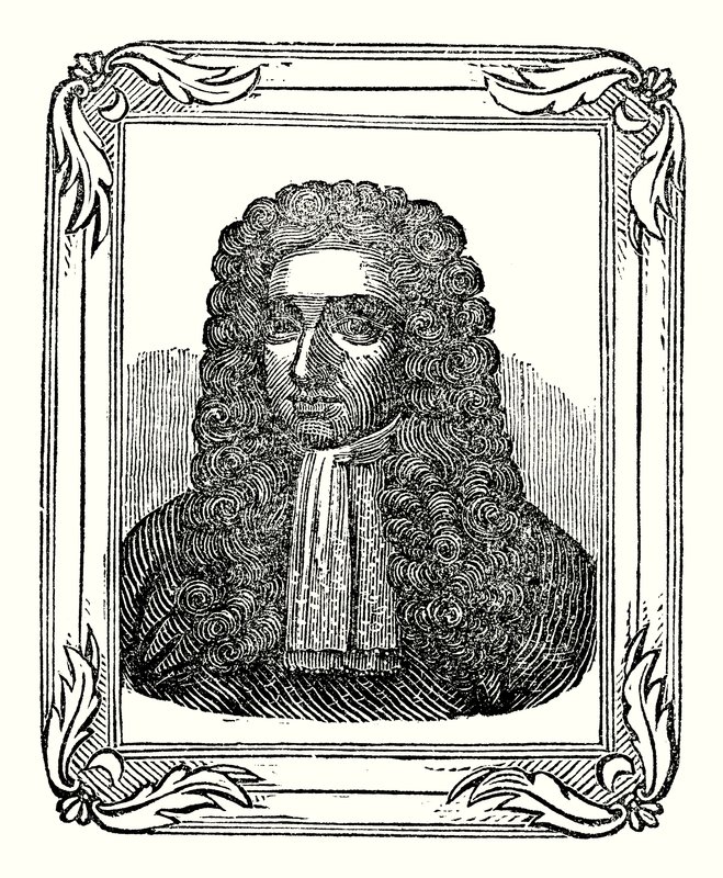 James II nasceu em 1633, foi coroado em 1685, e morreu em 1701 (gravura). de English School
