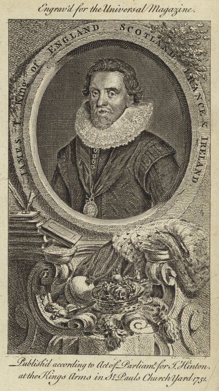James I, rei da Inglaterra, Escócia, França e Irlanda de English School