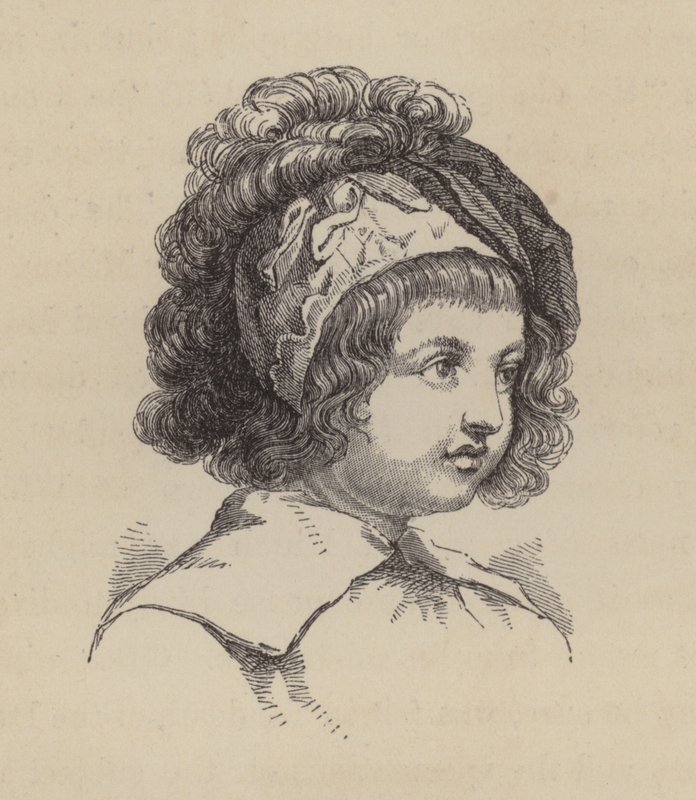 James, Lord Beauclerk, segundo filho do rei Carlos II e de Nell Gwyn (gravura) de English School