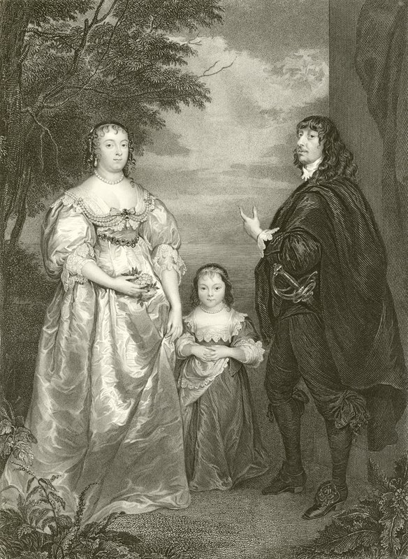 James Stanley 7, Conde de Derby e Charlotte de la Tremouille, sua condessa de English School