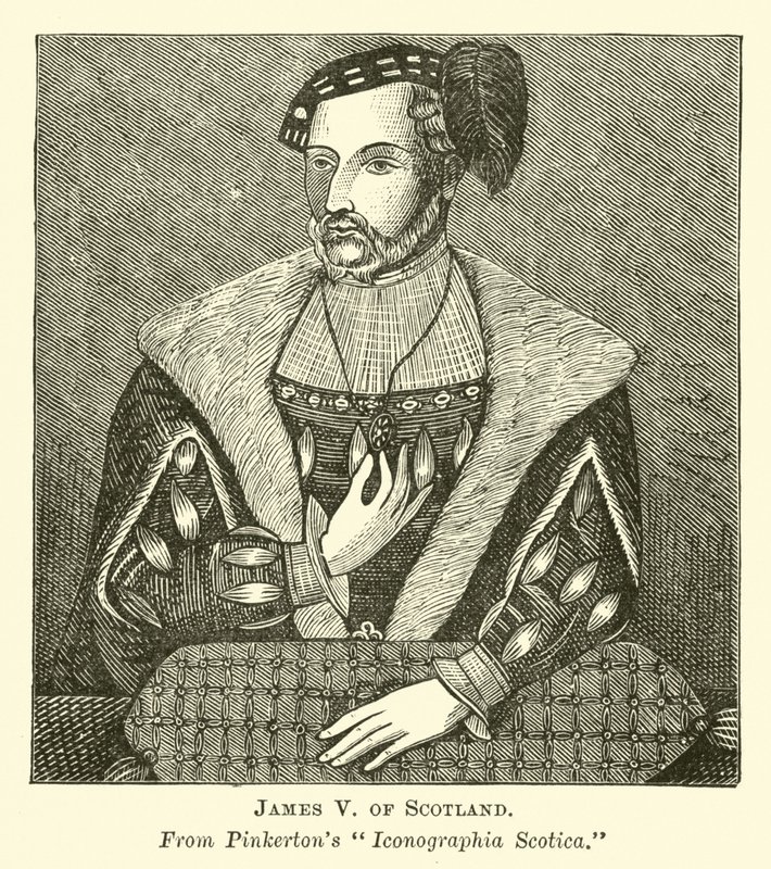 James V da Escócia de English School