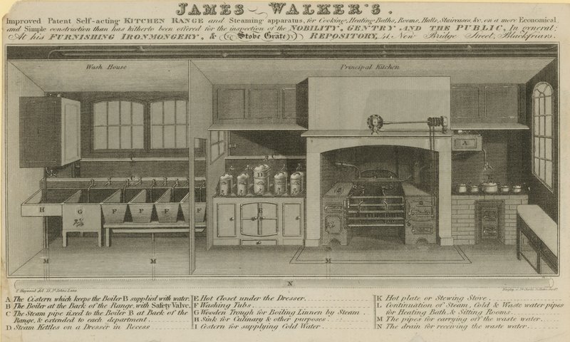James Walkers melhorou a gama de cozinhas autónomas patenteadas de English School