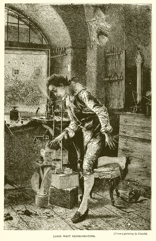 James Watt Experimentando de English School