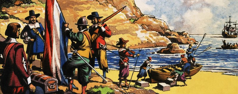 Jan van Riebeeck chega na África do Sul de English School