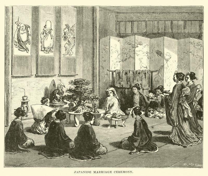 Cerimônia de Casamento Japonesa de English School