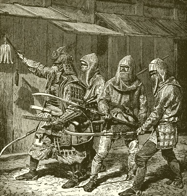 Guerreiros japoneses de English School
