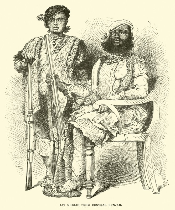 Nobres de jat do centro de Punjab de English School