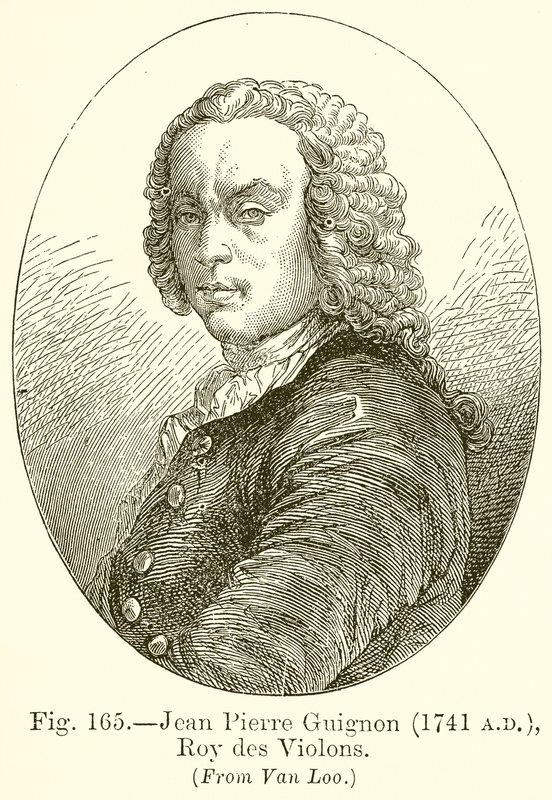 Jean Pierre Guignon, Roy dos Violinos 1741 de English School