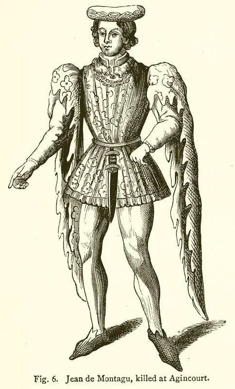 Jean de Montagu, morto em Agincourt de English School