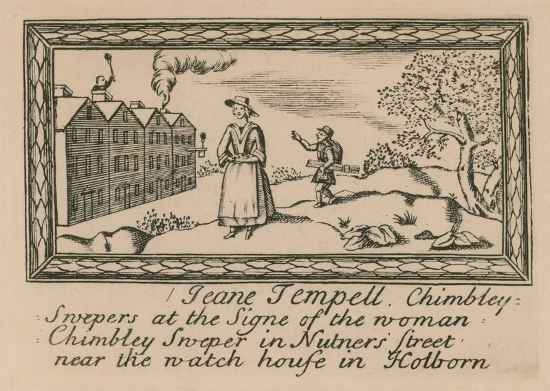 Jeane Tempell Chimbley Swepers; chaminé de English School