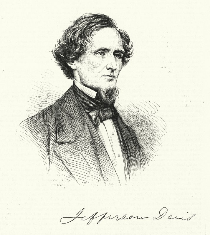 Jefferson Davis (gravura) de English School