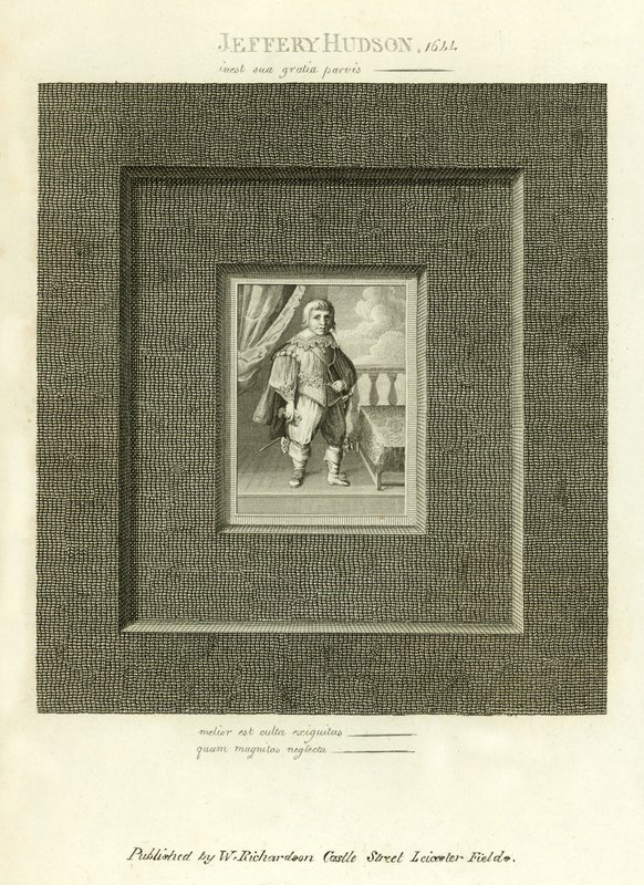 Jeffery Hudson, anão de English School
