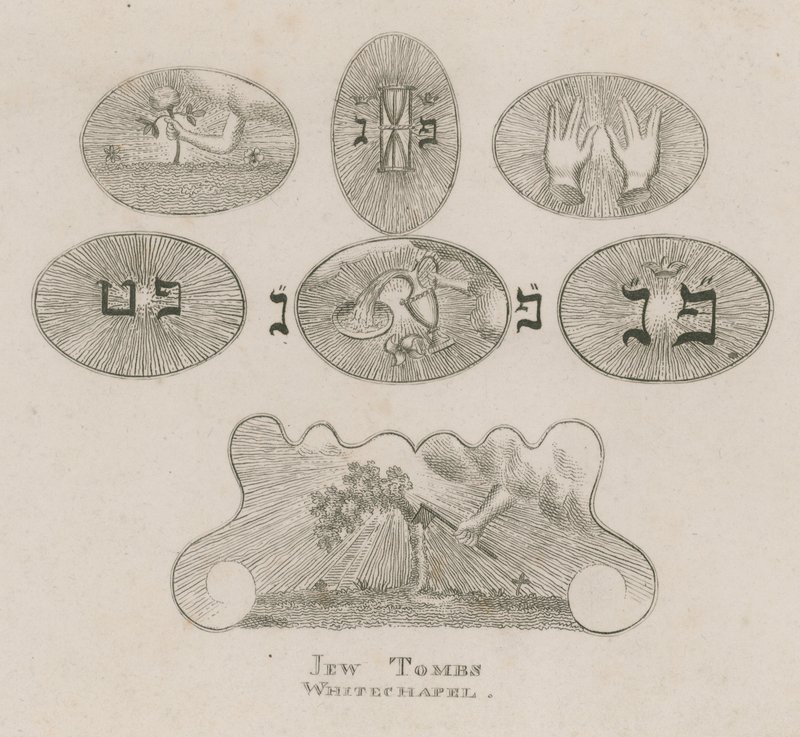 Túmulos judeus, Whitechapel de English School