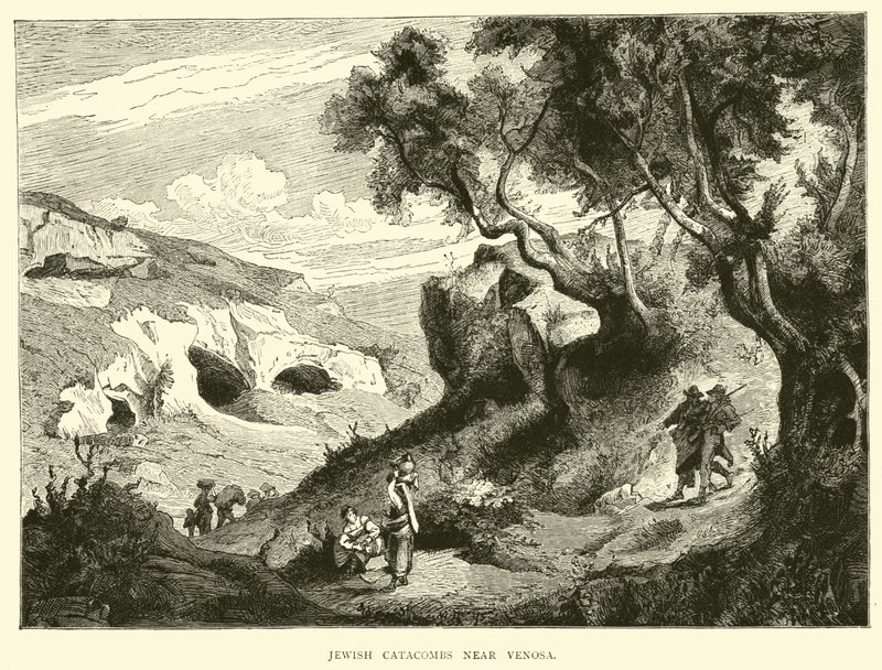 Catacumbas Judaicas perto de Venosa de English School