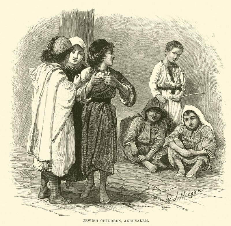 Crianças judias, Jerusalém de English School