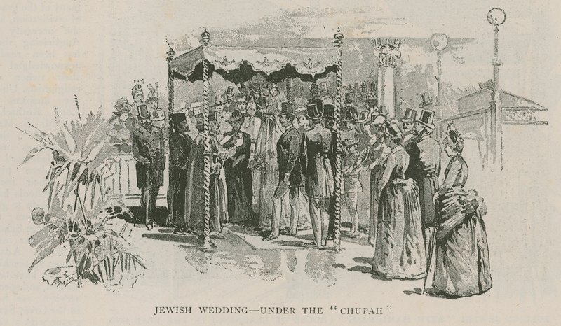 Casamento judaico - sob o Chupah de English School