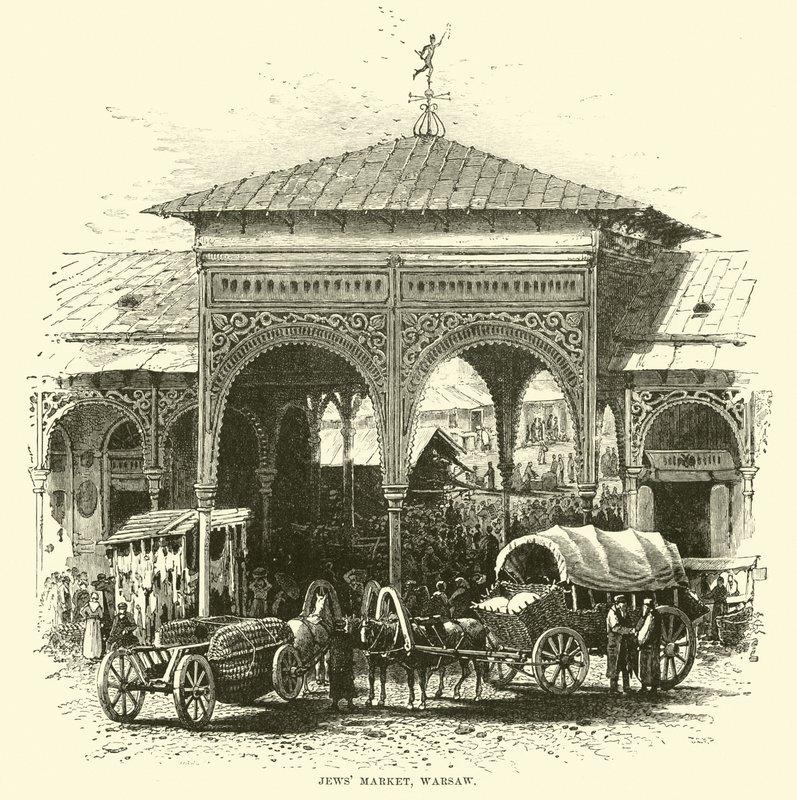 Mercado de judeus, Varsóvia de English School