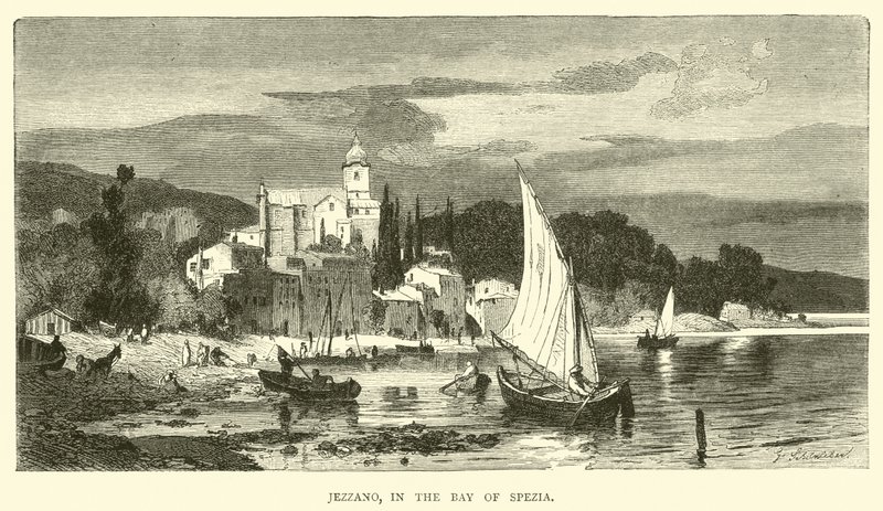 Jezzano, na baía de Spezia de English School