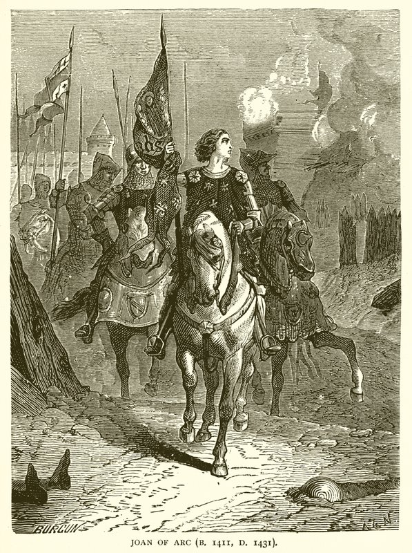 Joana d&39;Arc (B. 1411, D. 1431) de English School