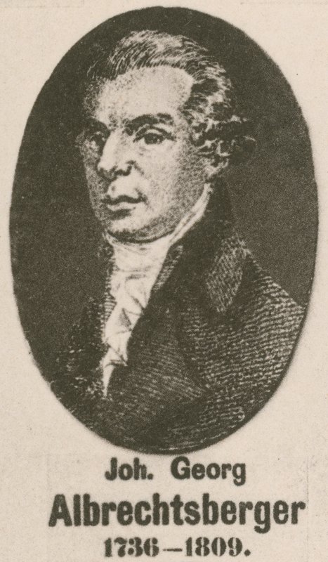 Johann Georg Albrechtsberger (gravura) de English School