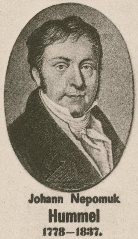 Johann Nepomuk Hummel (gravura) de English School