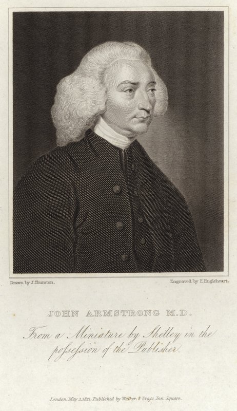 John Armstrong - poeta e médico escocês (1709–1779) de English School