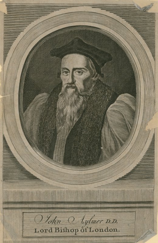 John Aylmer, senhor bispo de Londres de English School