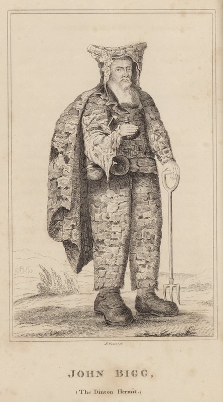 John Bigg, o eremita de Dinton de English School