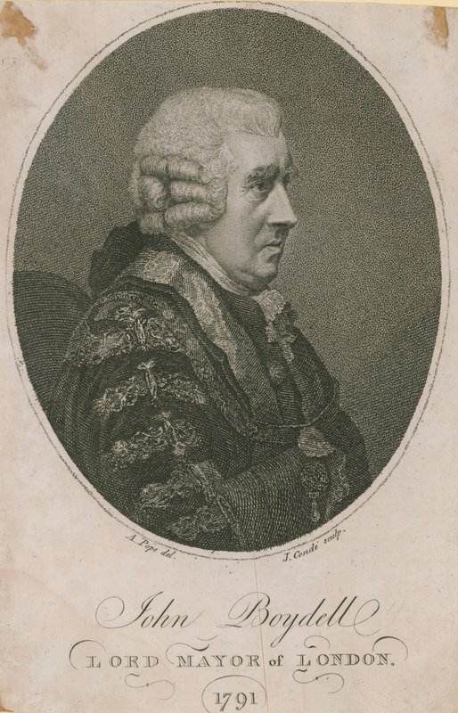 John Boydell, Lord Mayor de Londres 1785 de English School