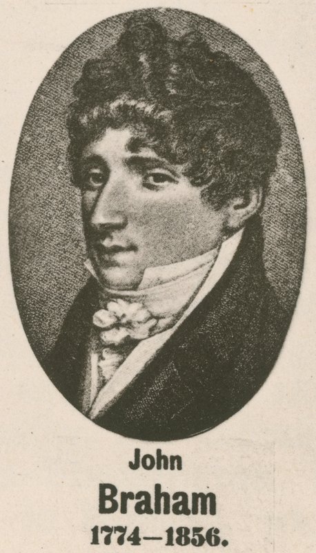 John Braham (gravura) de English School