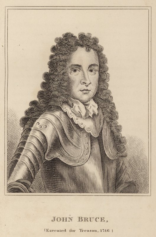John Bruce, executado por traição, 1716 de English School