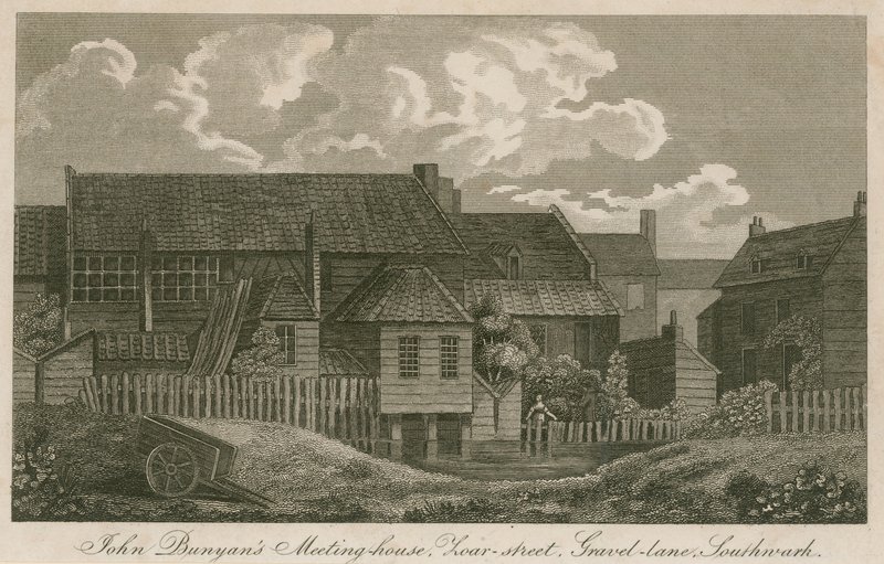 John Bunyans casa de reunião, Zoar Street, Gravel Lane, Southwark de English School