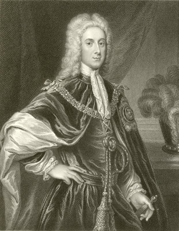 John Campbell, duque de Argyll e Greenwich de English School