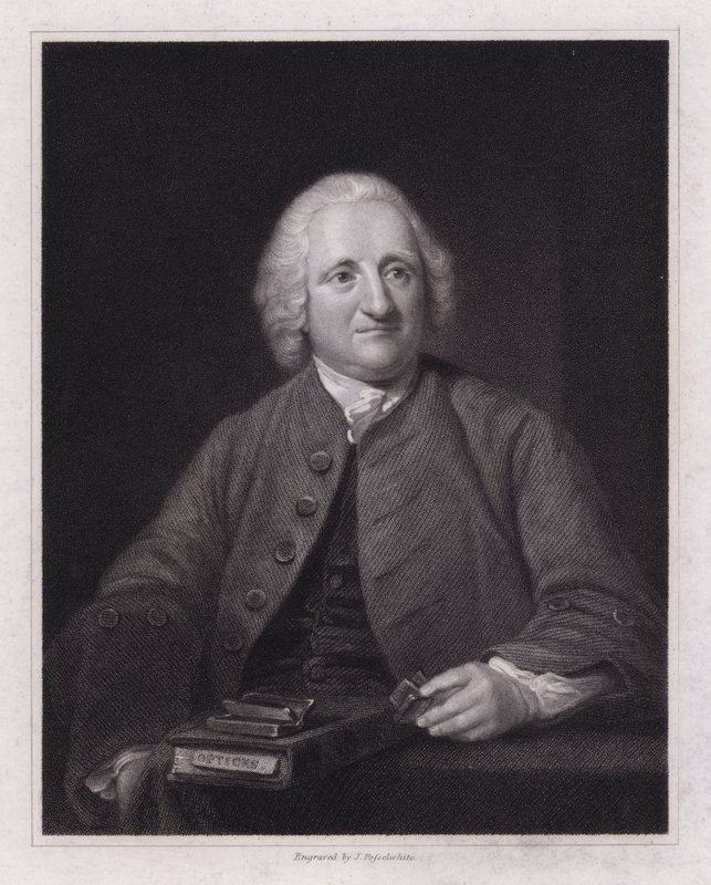 John Dolland, retrato (gravura) de English School