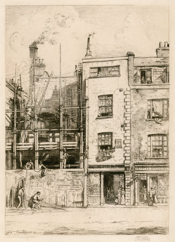 John Drydens House, em Fetter Lane de English School