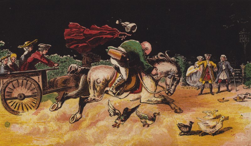 John Gilpin (cor litho) de English School