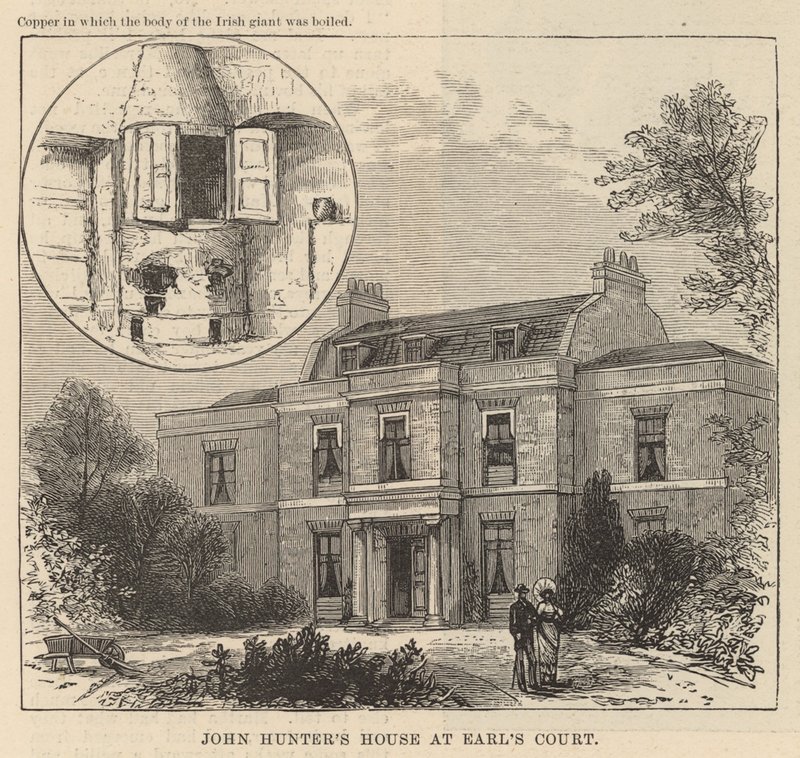 John Hunters casa em Earls Court de English School