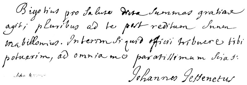 John Jessenet de English School